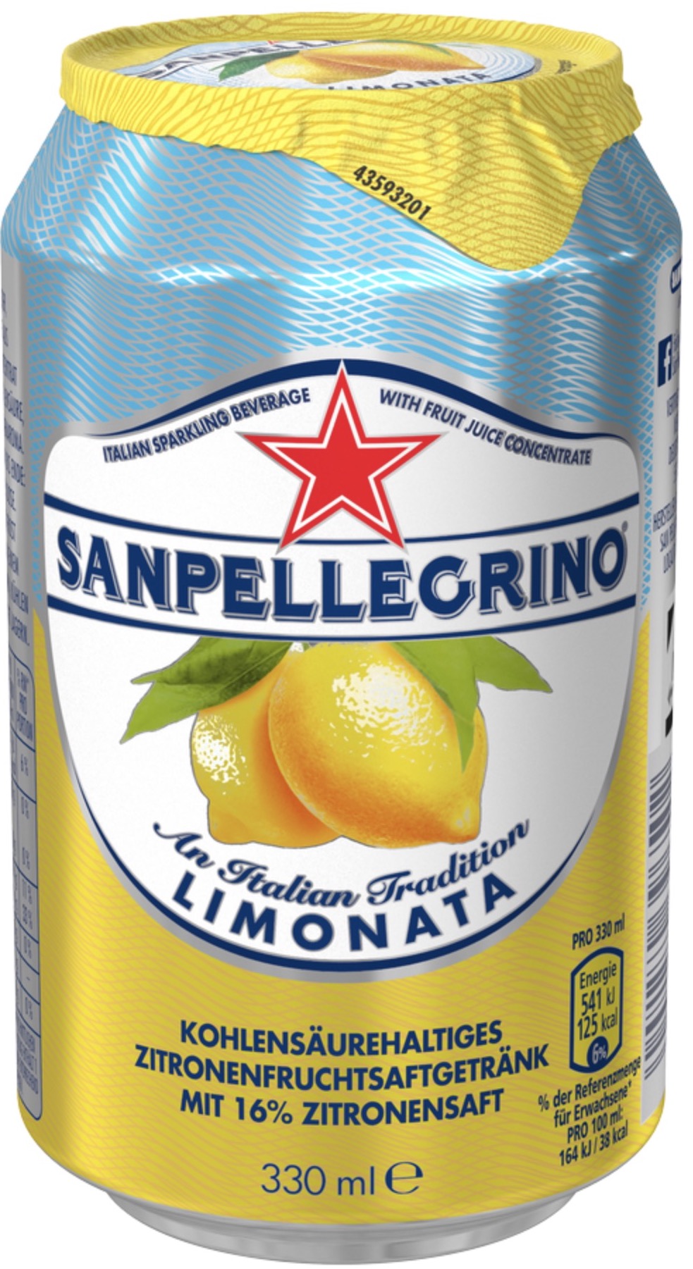 San Pellegrino Limonata 0,33L EINWEG