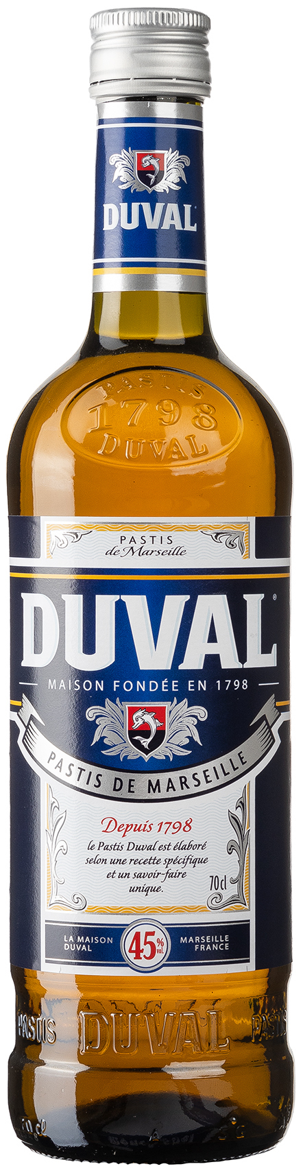 0,7L Pastis Duval vol. 45%