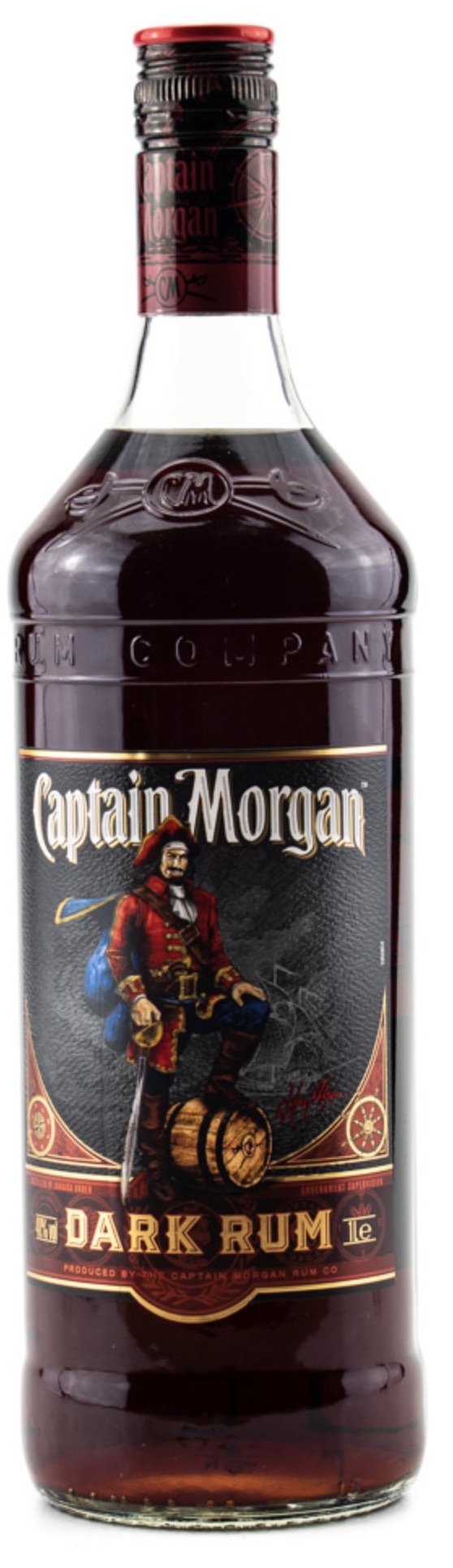 Captain Morgan Black Label Dark Rum 40% vol. 0,7L