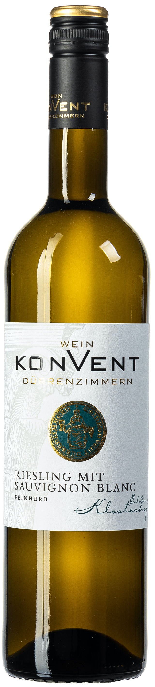 Wein Konvent Edition Klosterhof Riesling mit Sauvignon Blanc 11,5% vol. 0,75L