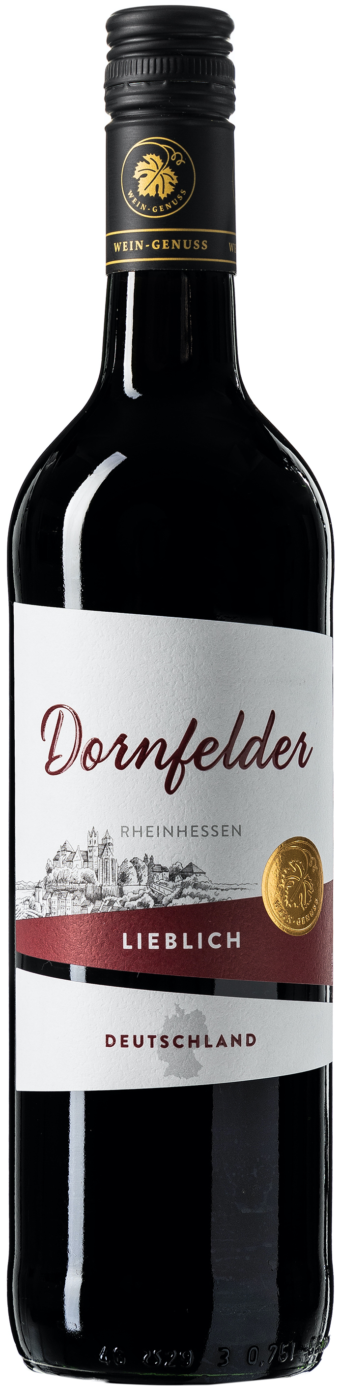Wein-Genuss Dornfelder lieblich 10% vol. 0,75L