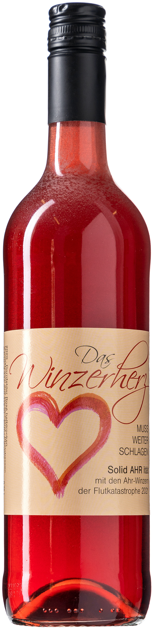 Das Winzerherz dornfelder rosé halbtrocken 11,5% vol. 1,0L