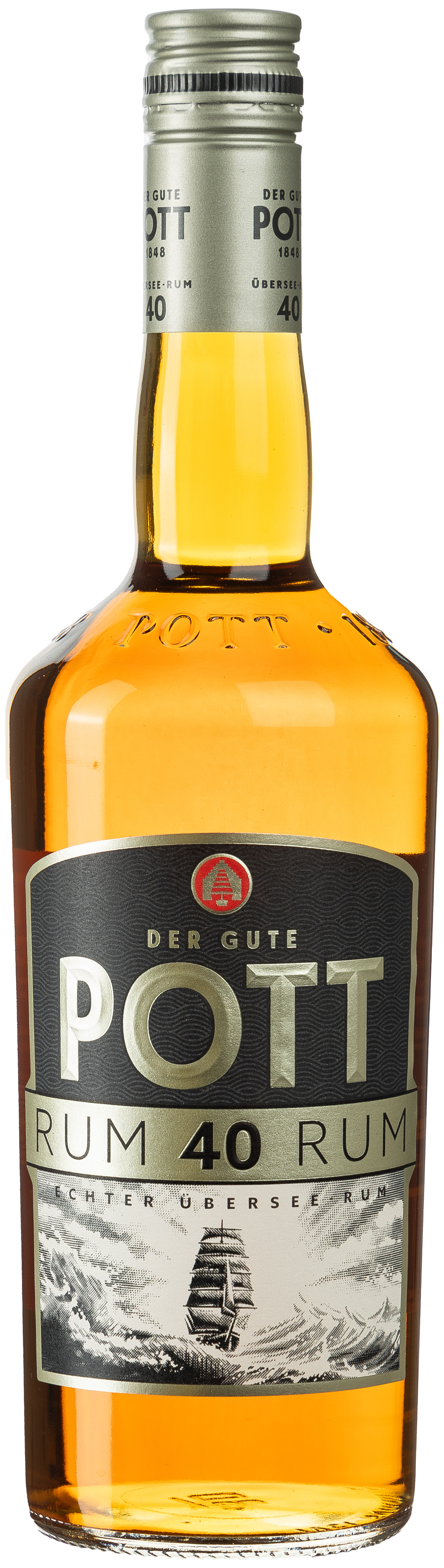 Pott Rum 40% vol. 0,7L