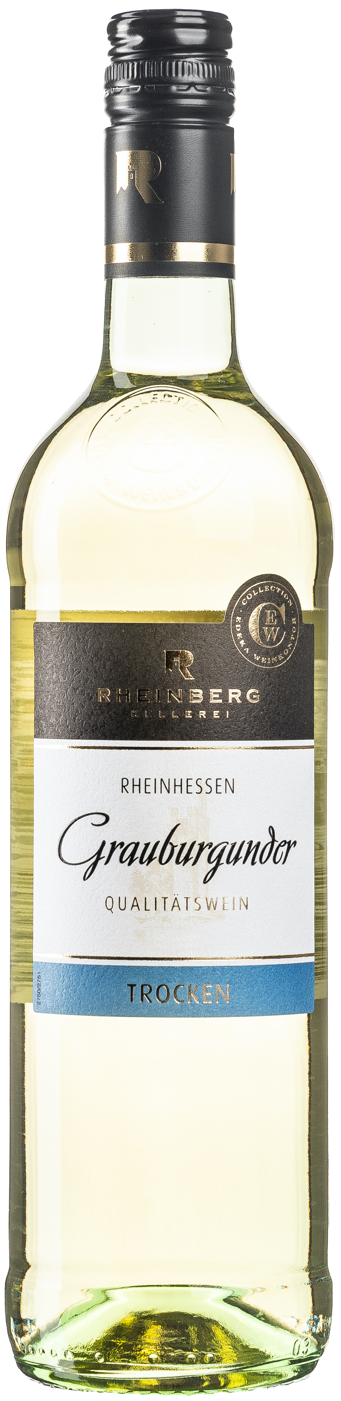 Rheinberg Kellerei Grauburgunder trocken 12%vol. 0,75L