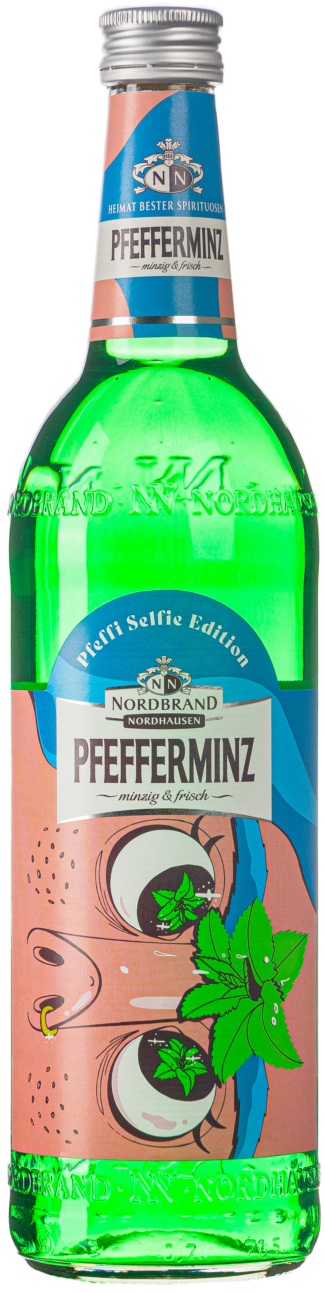 18% Nordhausen Nordbrand 0,7L Pfefferminzlikör