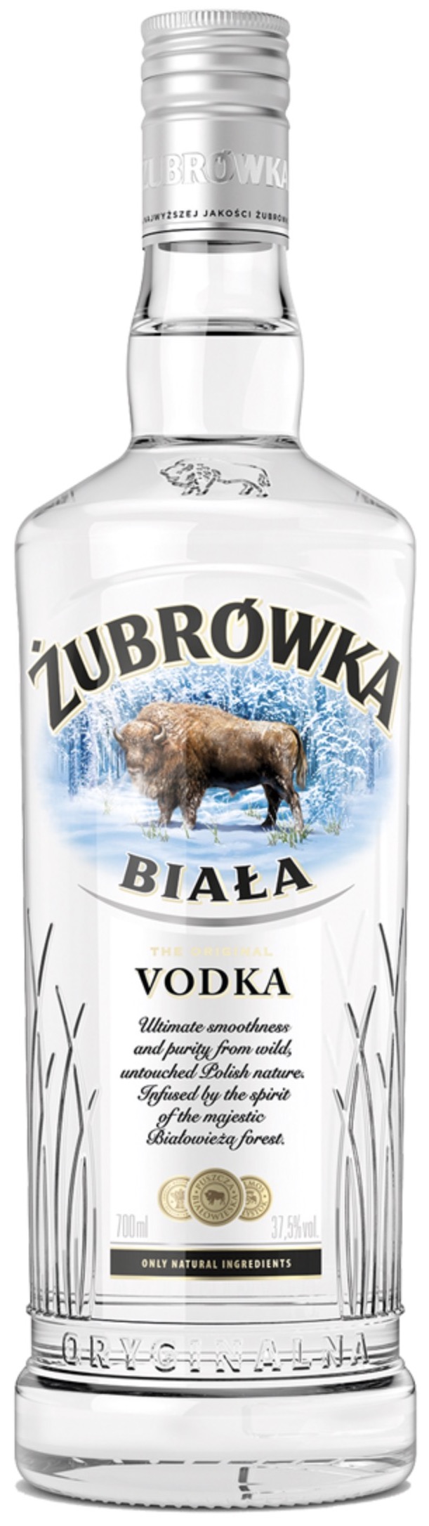 Zubrowka Biala Vodka 37,5% vol. 0,7L