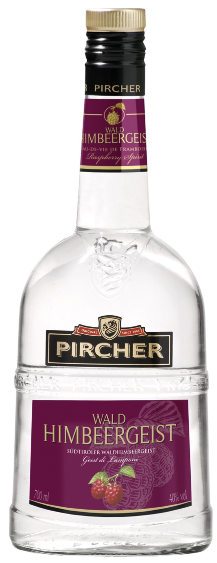 Pircher Waldhimbeergeist 40% vol. 0,7L