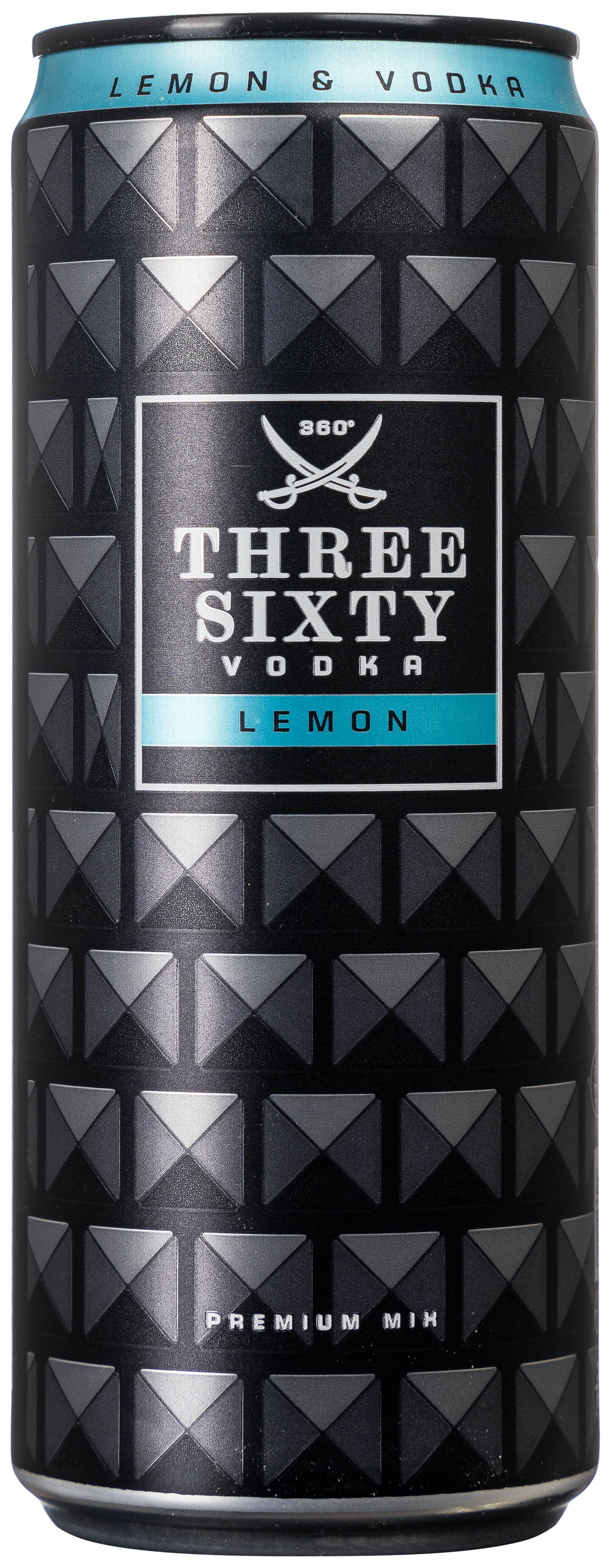Three Sixty Vodka & Lemon 10% vol. 0,33L EINWEG 