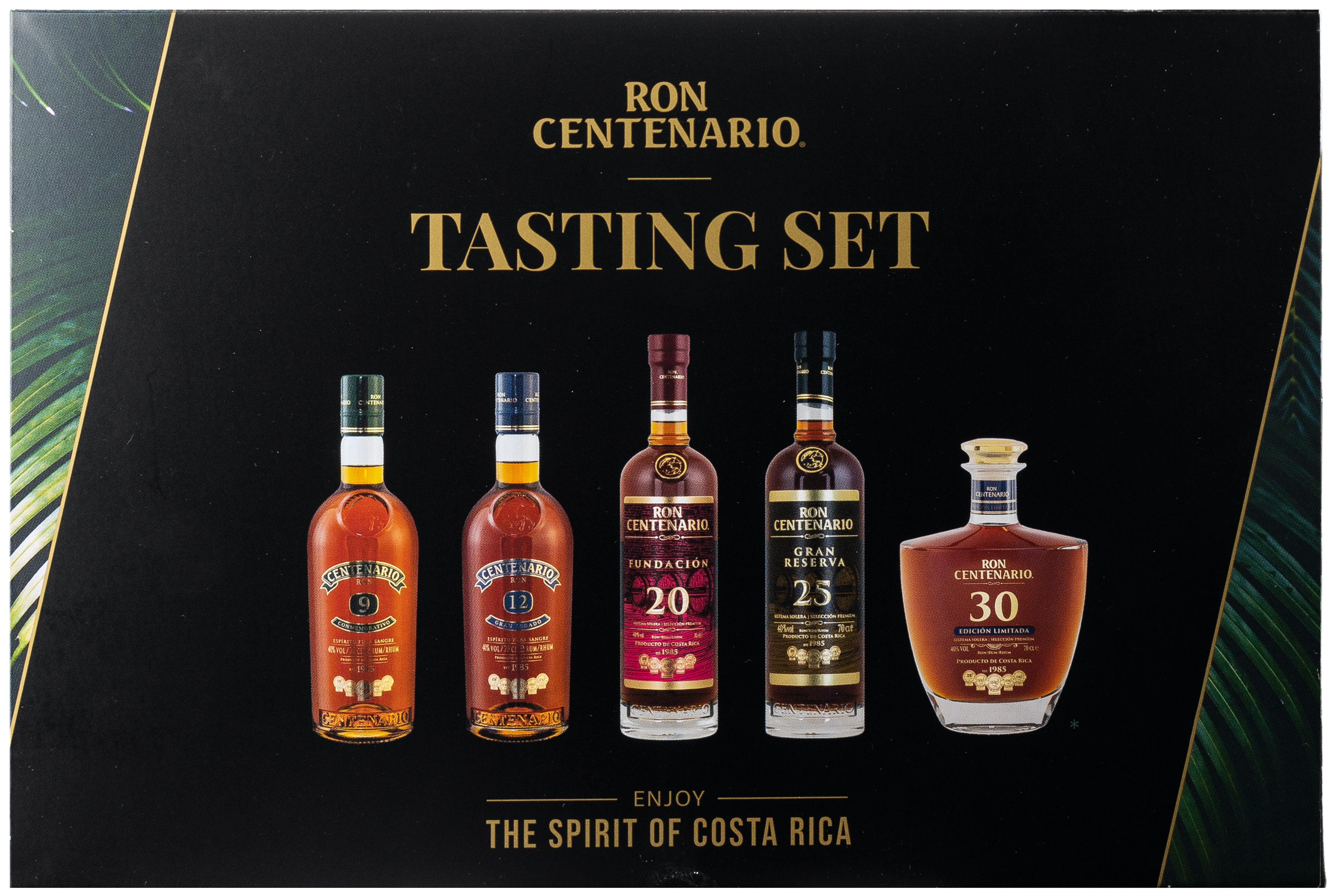 Ron Centenario Tasting Set 40% vol. 5 x 50ml