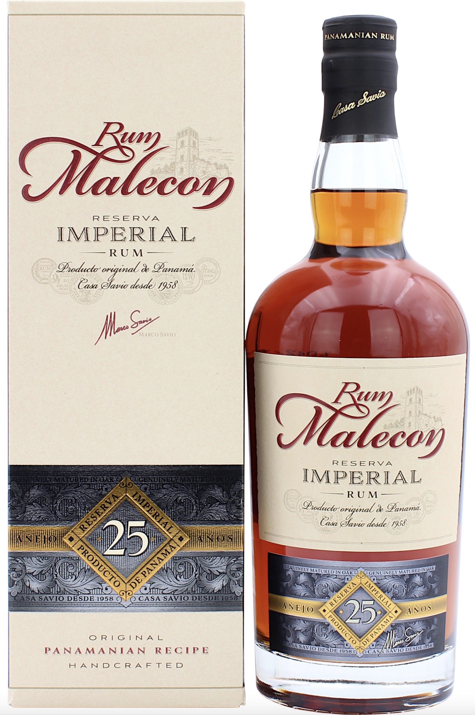 Malecon Reserva Imperial Rum 25 Jahre 40%vol. 0,7l
