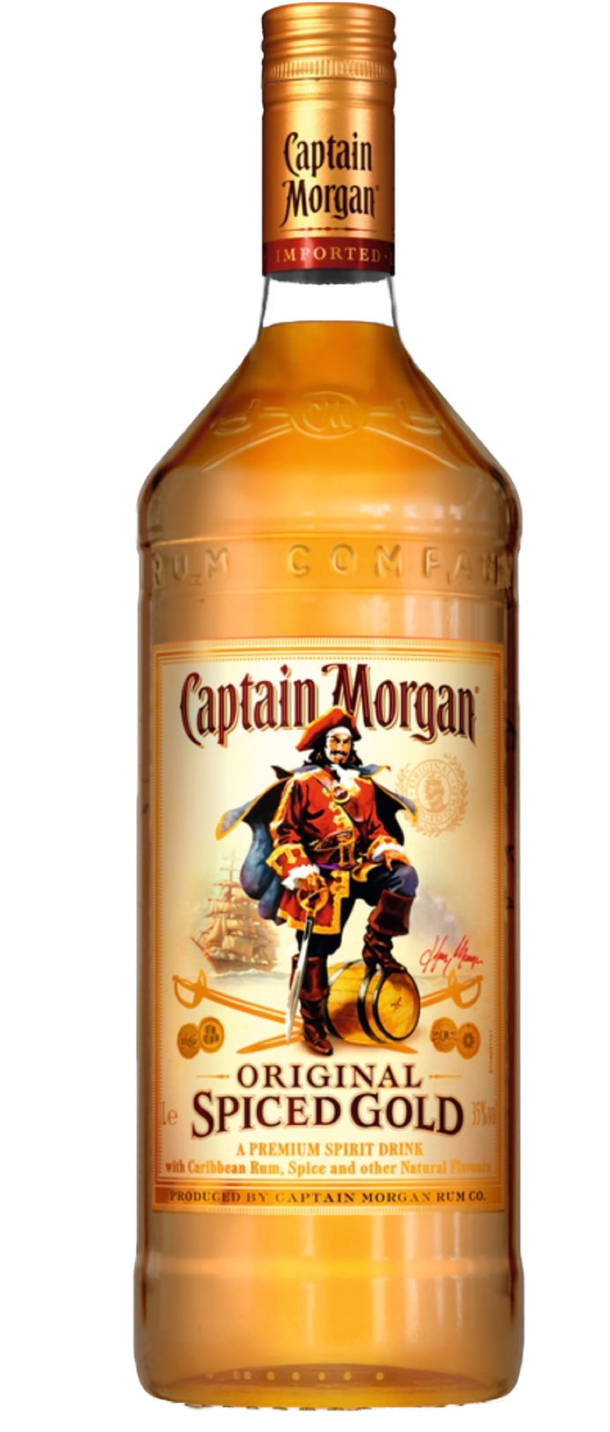 Captain Morgan Original Spiced Gold 35% 1L