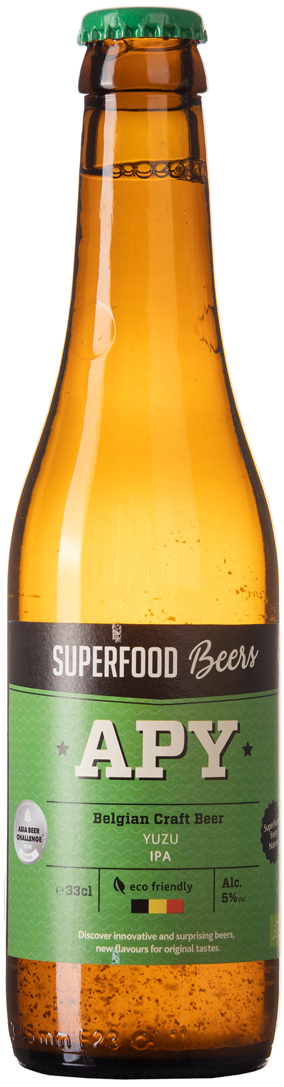 Superfood Beers Apy Yuzu IPA 5% vol. 0,33L EINWEG