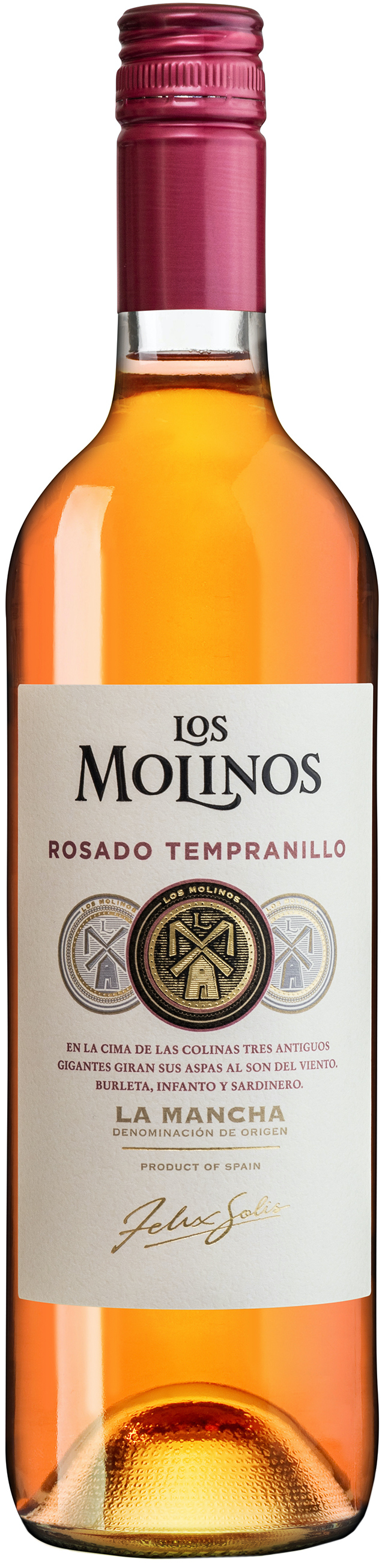 Los Molinos Tempranillo Rosé 11,5% vol. 0,75L