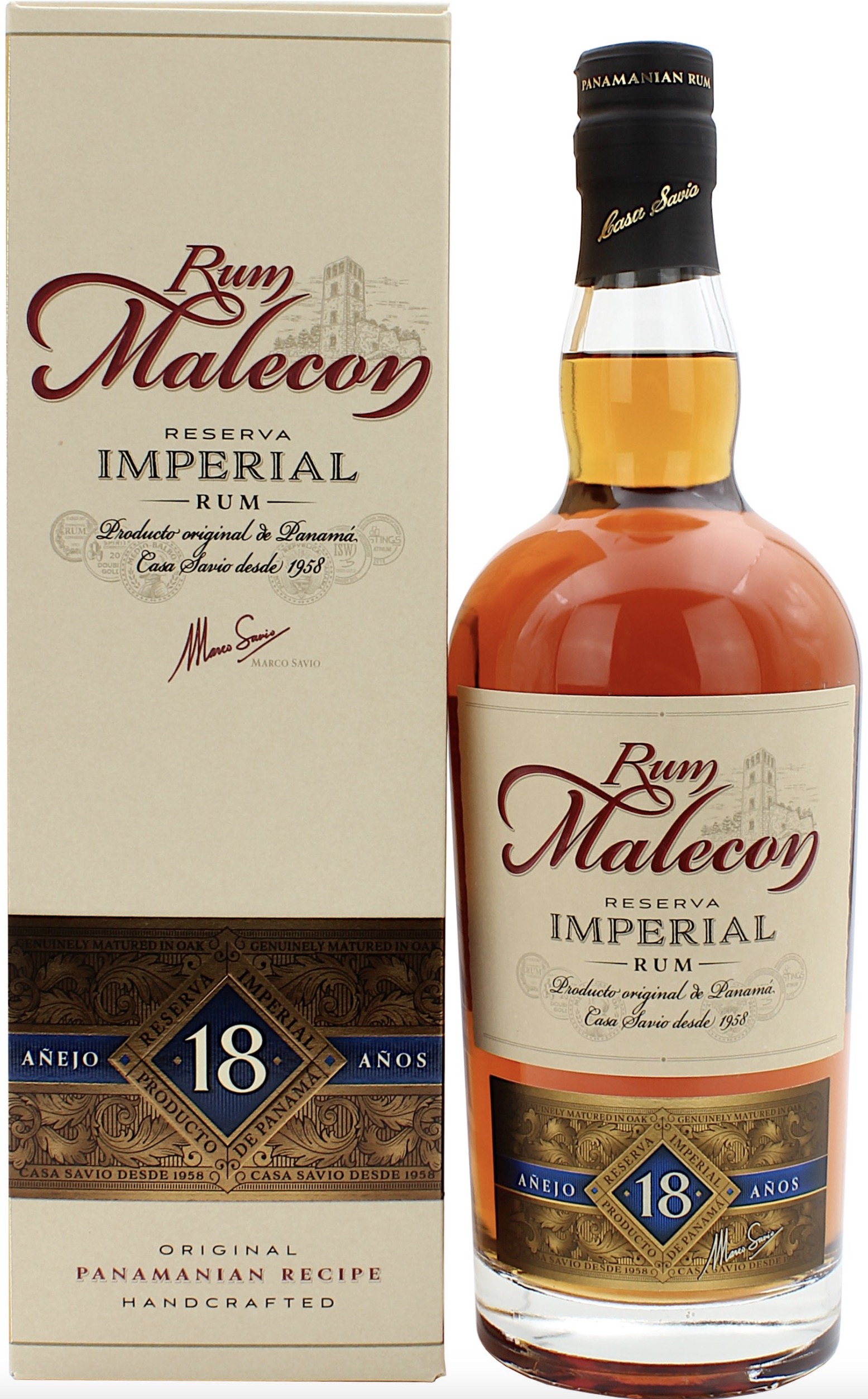 Malecon Reserva Imperial Rum 18 Jahre 40% vol. 0,7L
