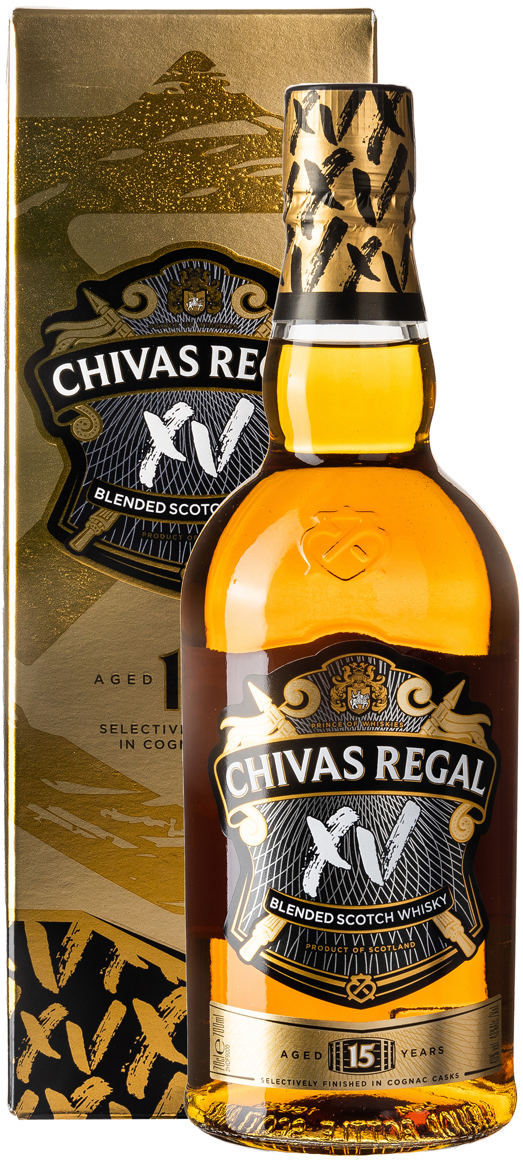 GP Whisky Chivas l Jahre 15 Regal Blended XV 40 % Scotch 0,7