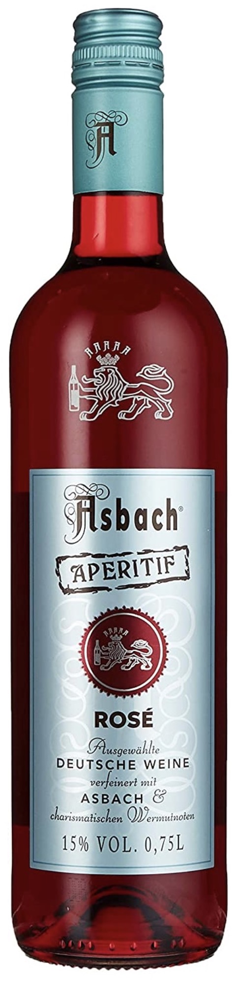 Asbach Aperitif Rosé 15% vol. 0,75L 