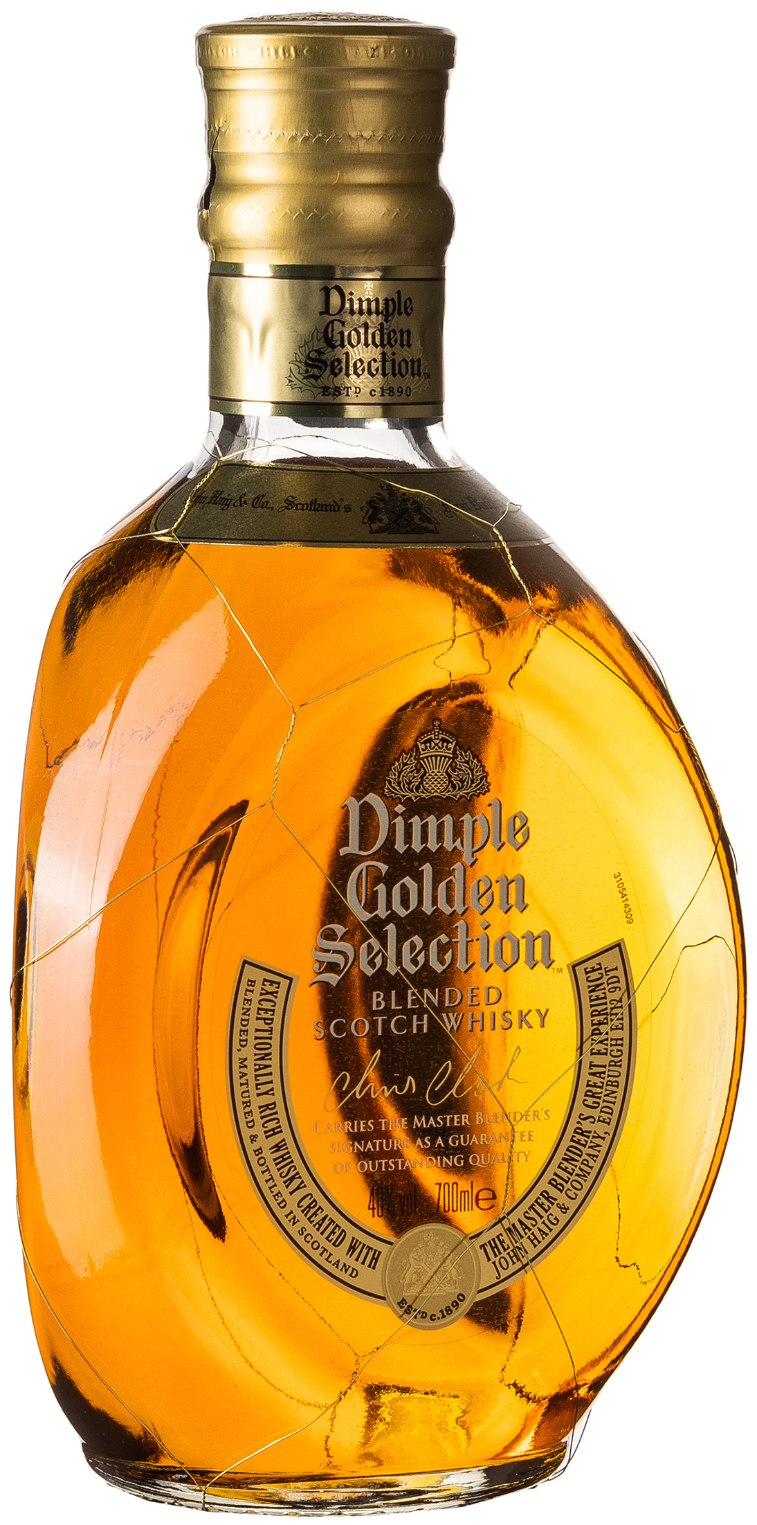 Dimple Gold Selection Whisky Scotch 40% GP blended 0,7L