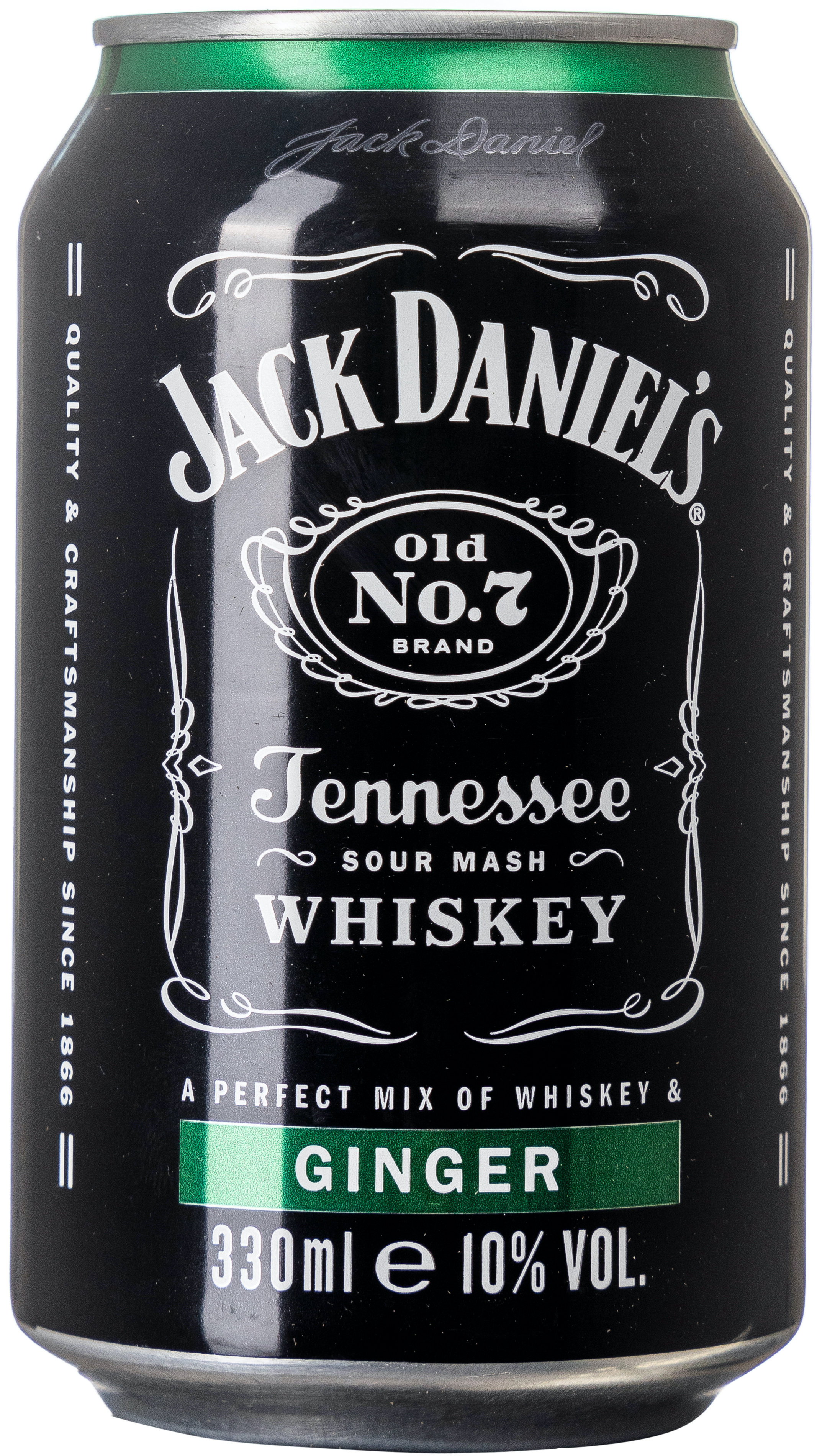 Jack Daniels Ginger 10% vol. 0,33L EINWEG 
