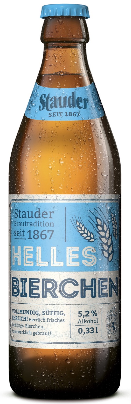 Stauder Helles Bierchen 0,33L MEHRWEG
