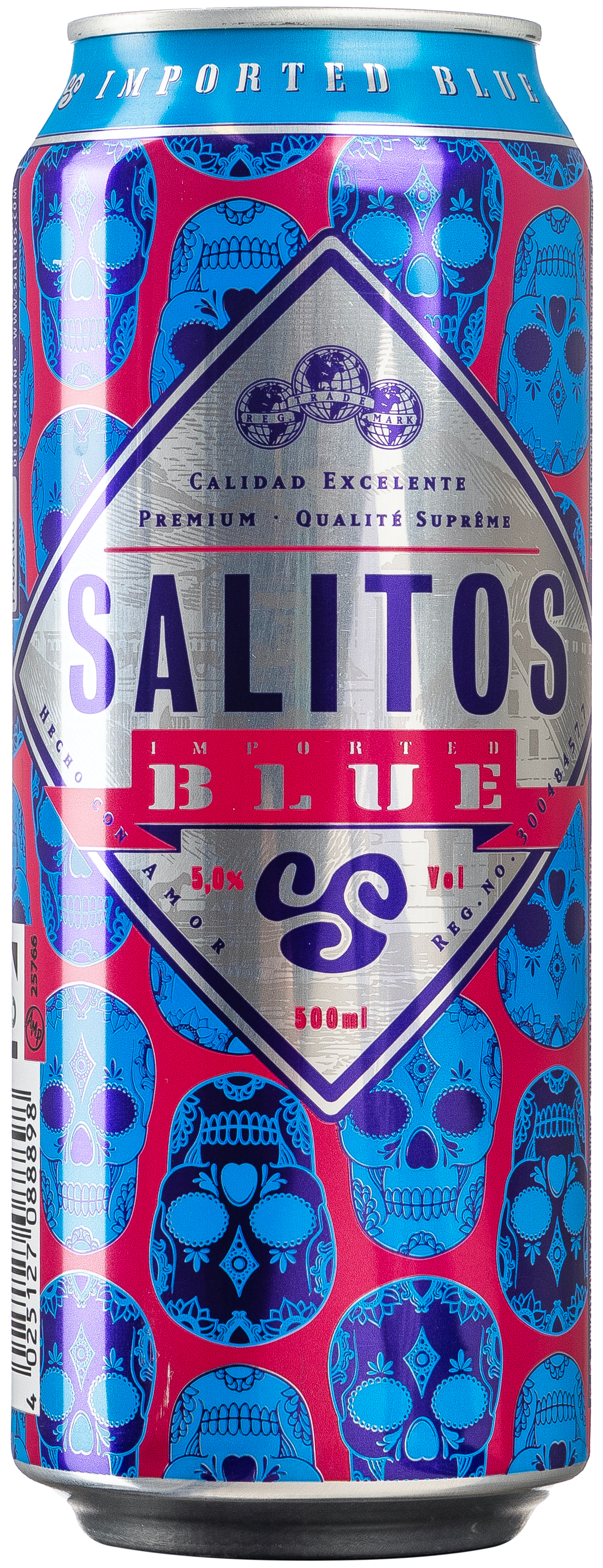 Salitos Blue 0,5L EINWEG
