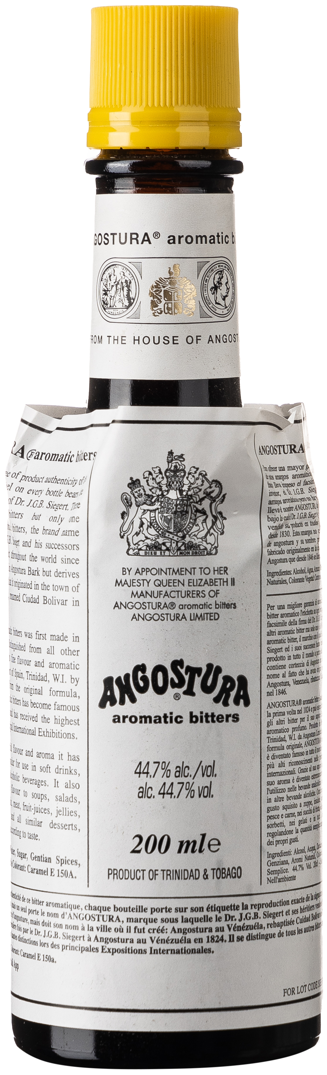 | 75498002005 0,2L Bitter Angostura 44,7%vol. Aromatic