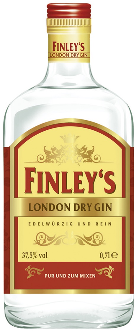 Finley's London Dry Gin 37,5% vol. 0,7L