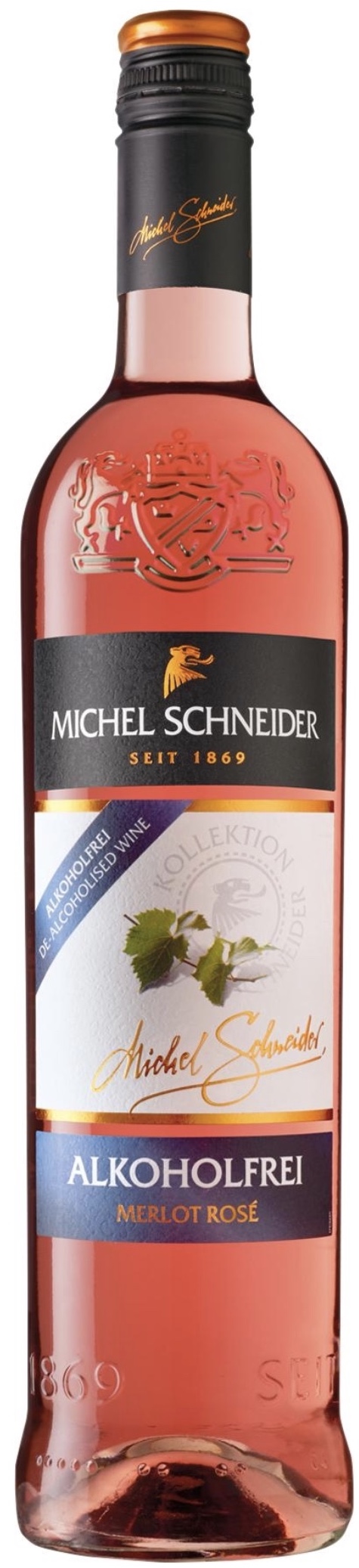 Michel Schneider Merlot Rosé alkoholfrei 0,3% vol. 0,75L