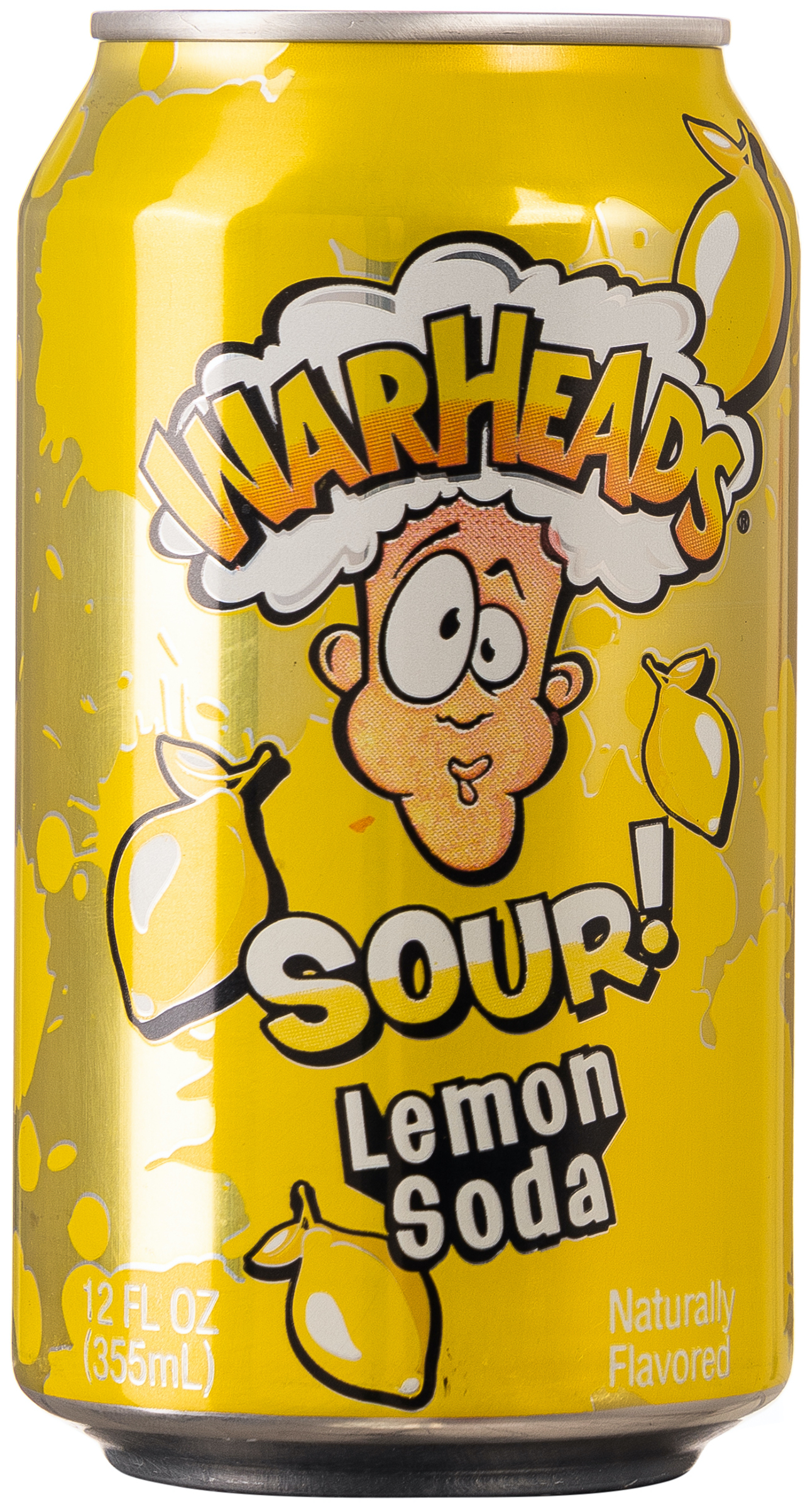 Warheads Sour Lemon Soda 0,355L EINWEG