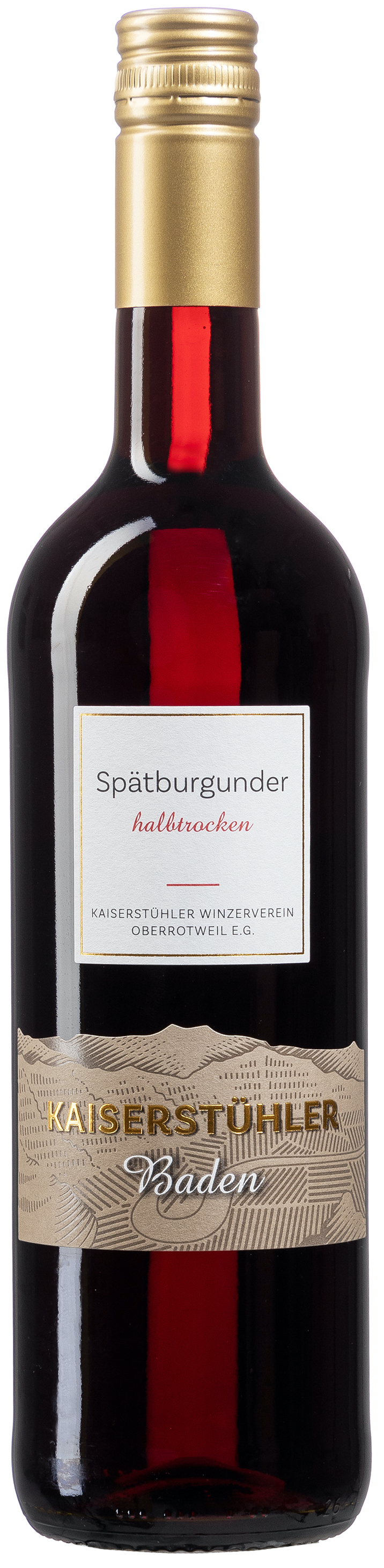 Kaiserstühler Spätburgunder halbtrocken 13% vol. 0,75L