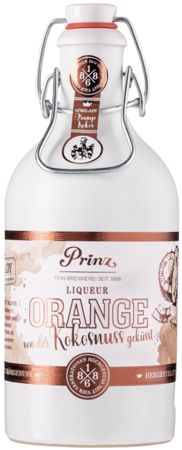 Prinz Orangen Kokusnuss Likör 17,7% vol. 0,5L