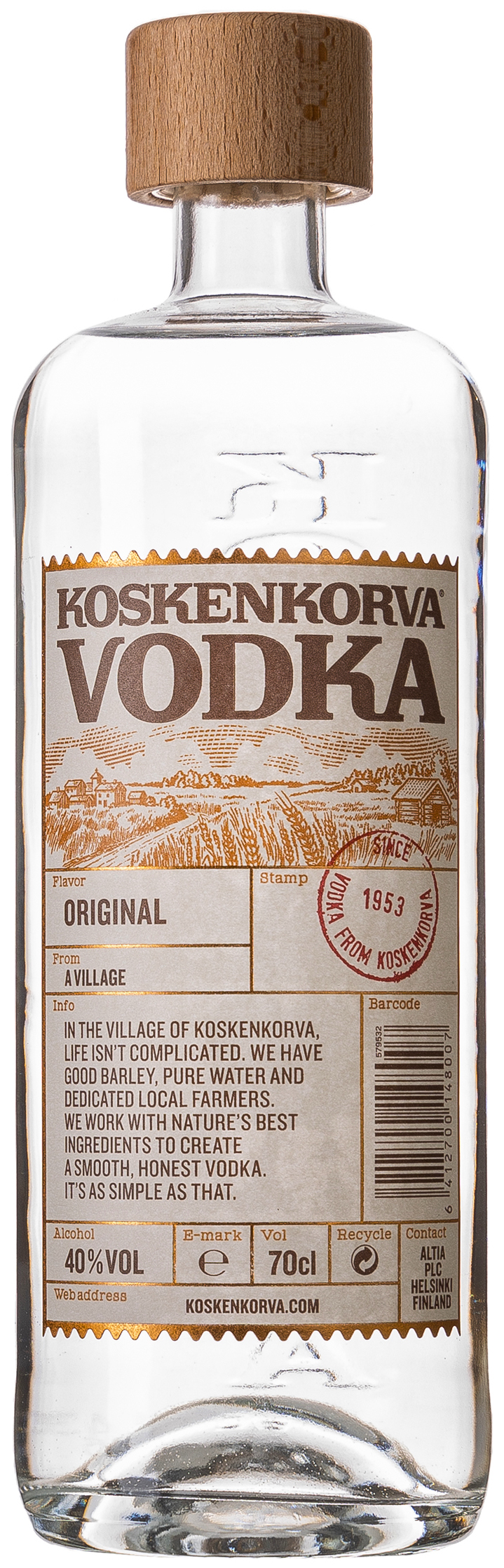 Koskenkorva Original Vodka 40% vol. 0,7L  