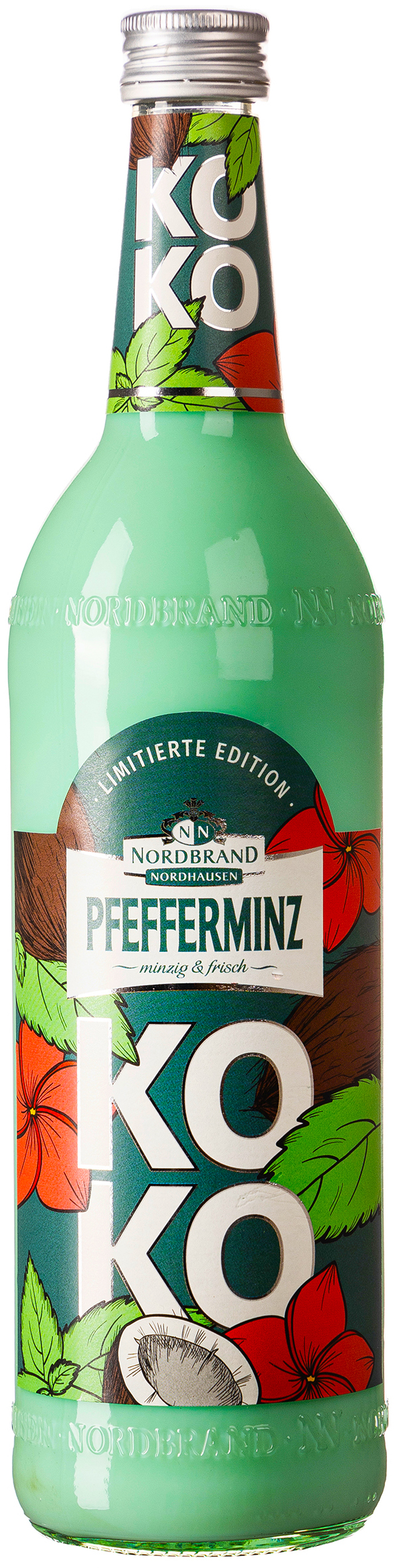Nordbrand Hordhausen Pfefferminzlikör Kokos 15% vol. 0,7L
