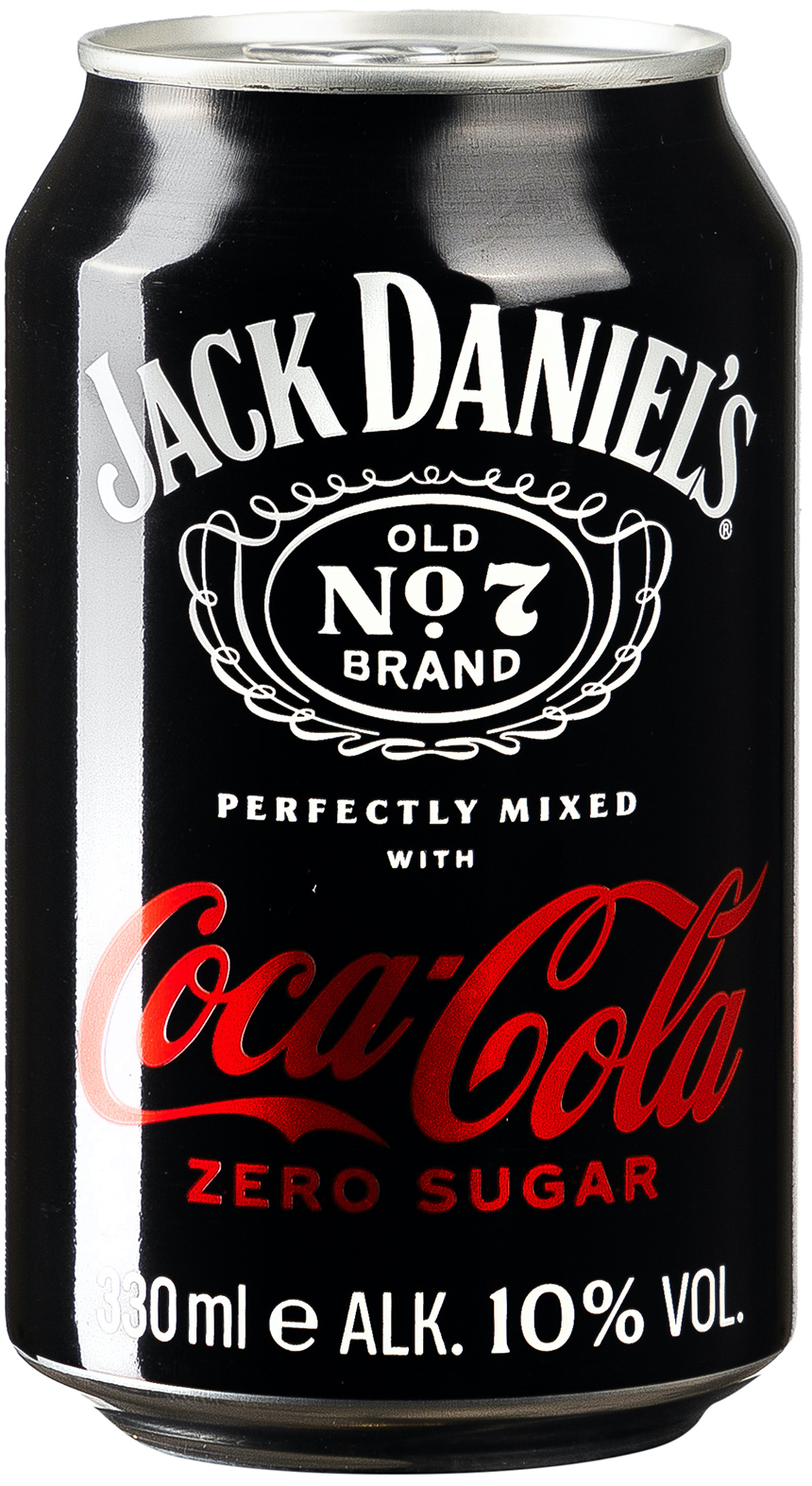 Jack Daniels Coca-Cola Zero Sugar 10% vol. 0,33L EINWEG