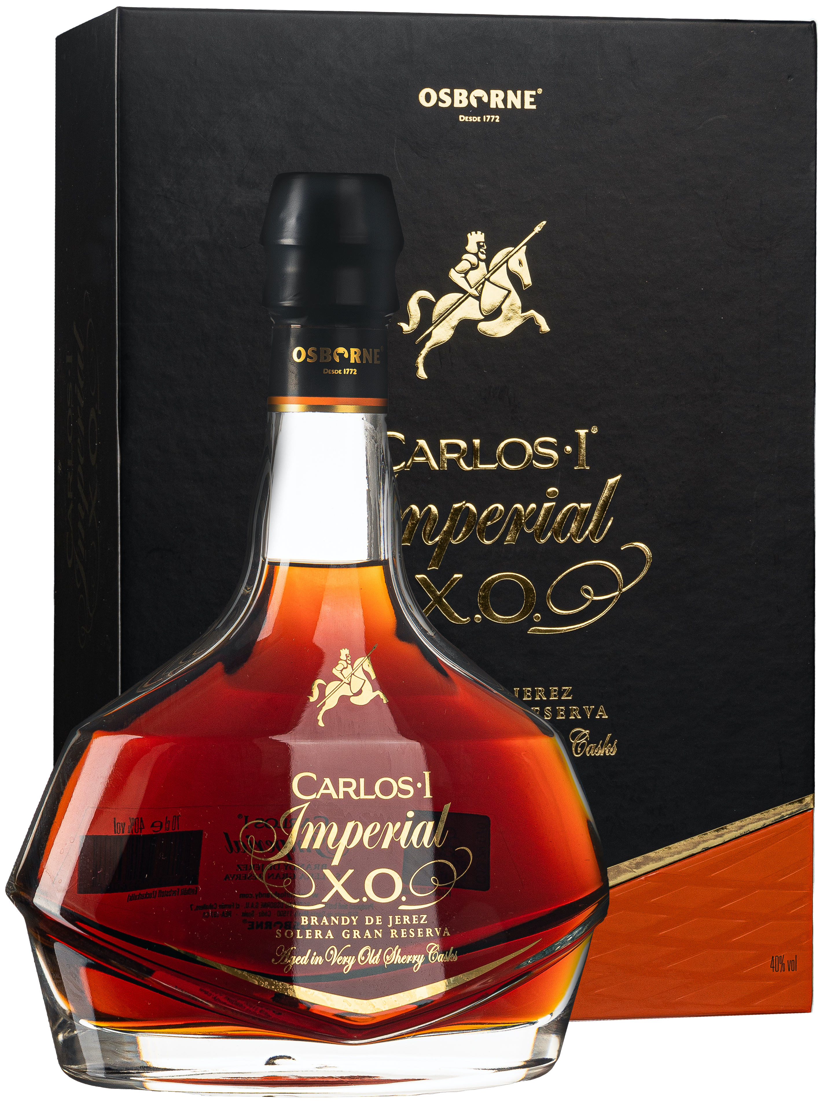 Carlos I Imperial X.O. Brandy 40% vol. 0,7L