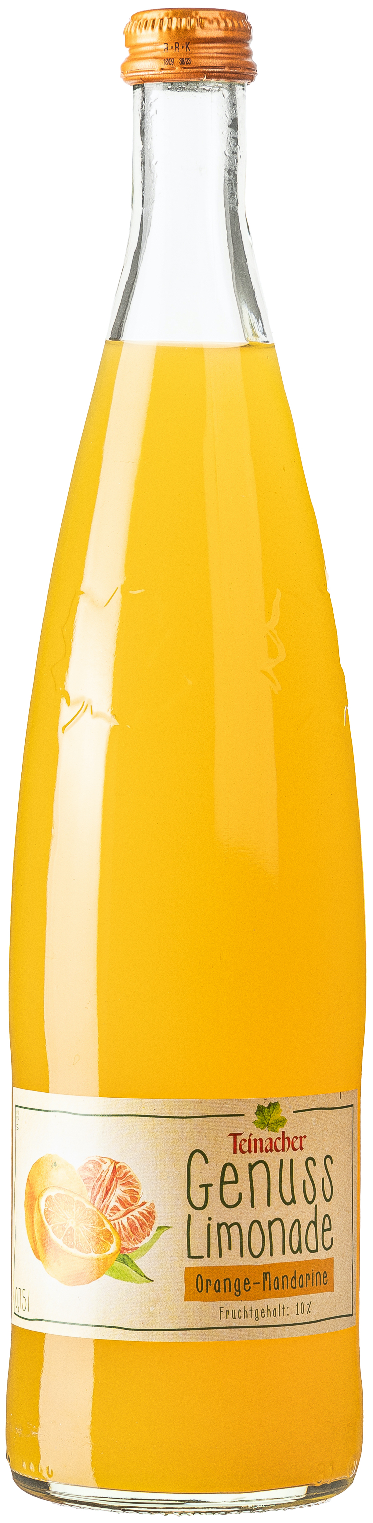 Teinacher Genuss Limonade Orange Mandarine 0,75L MEHRWEG