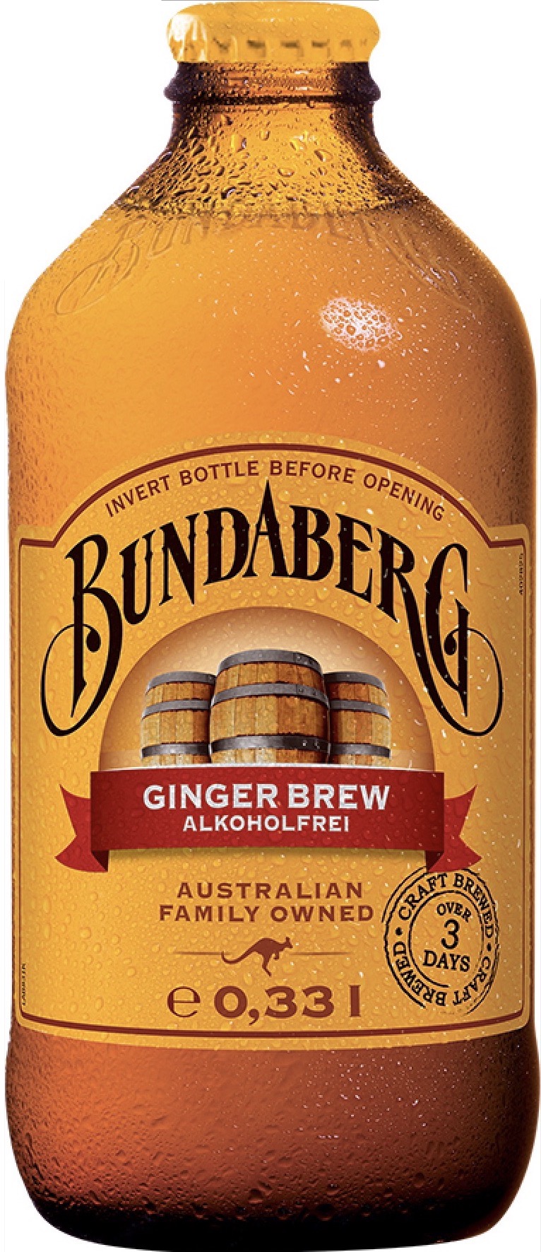 Bundaberg Ginger Brew 0,33L MEHRWEG