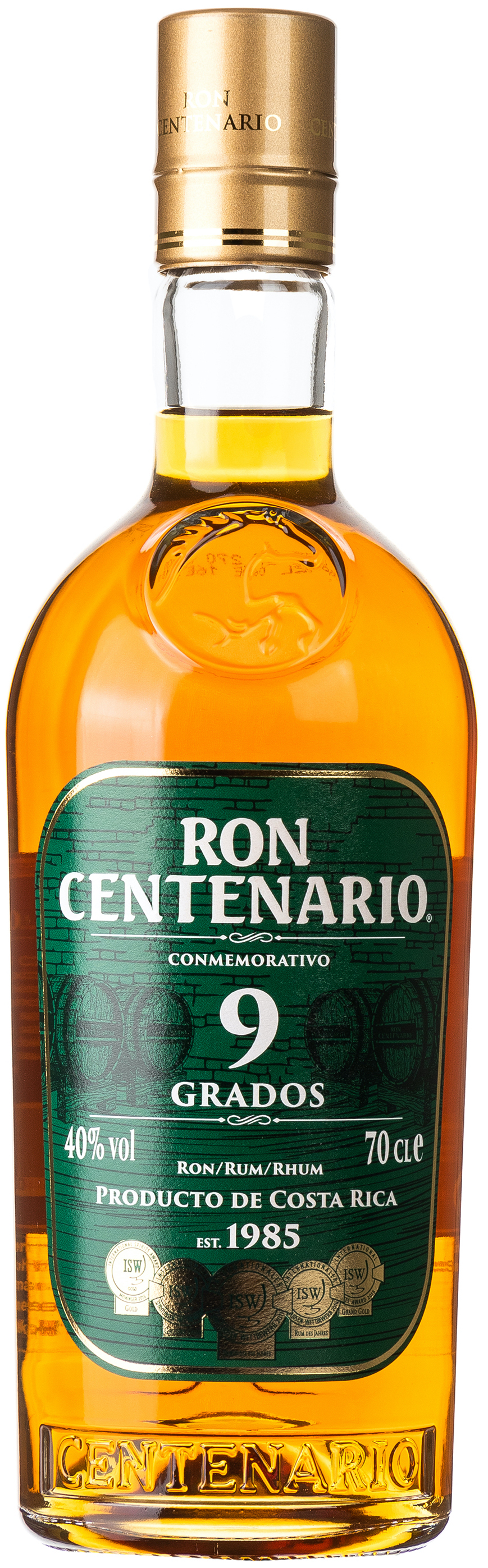 Ron Centenario Rum 9 Jahre Grados 40% vol. 0,7L