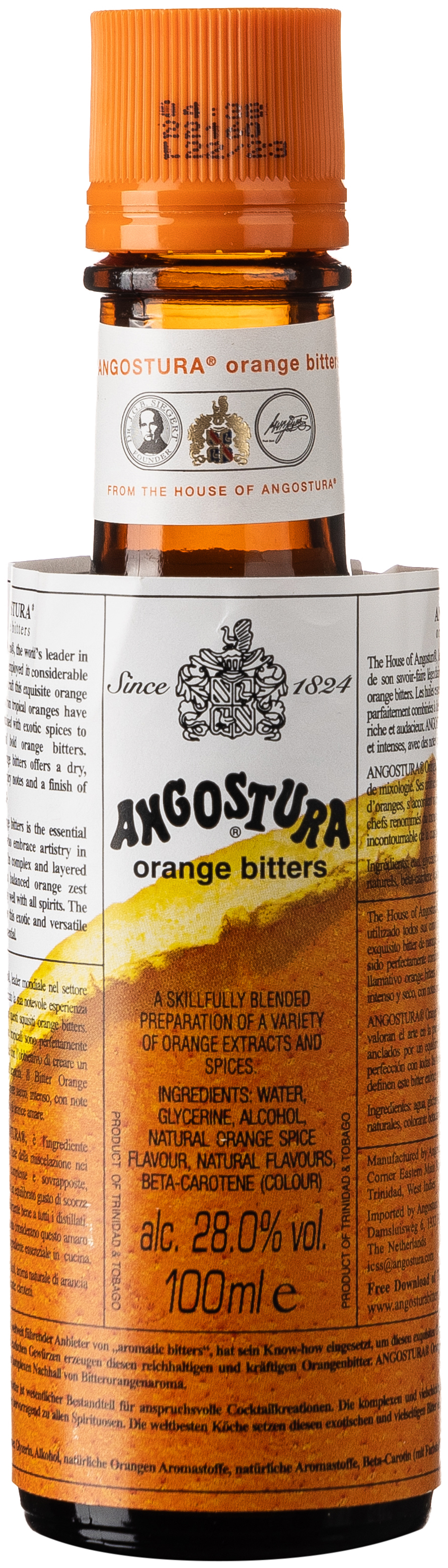 Angostura Orange Bitter 28% vol. 0,1L 